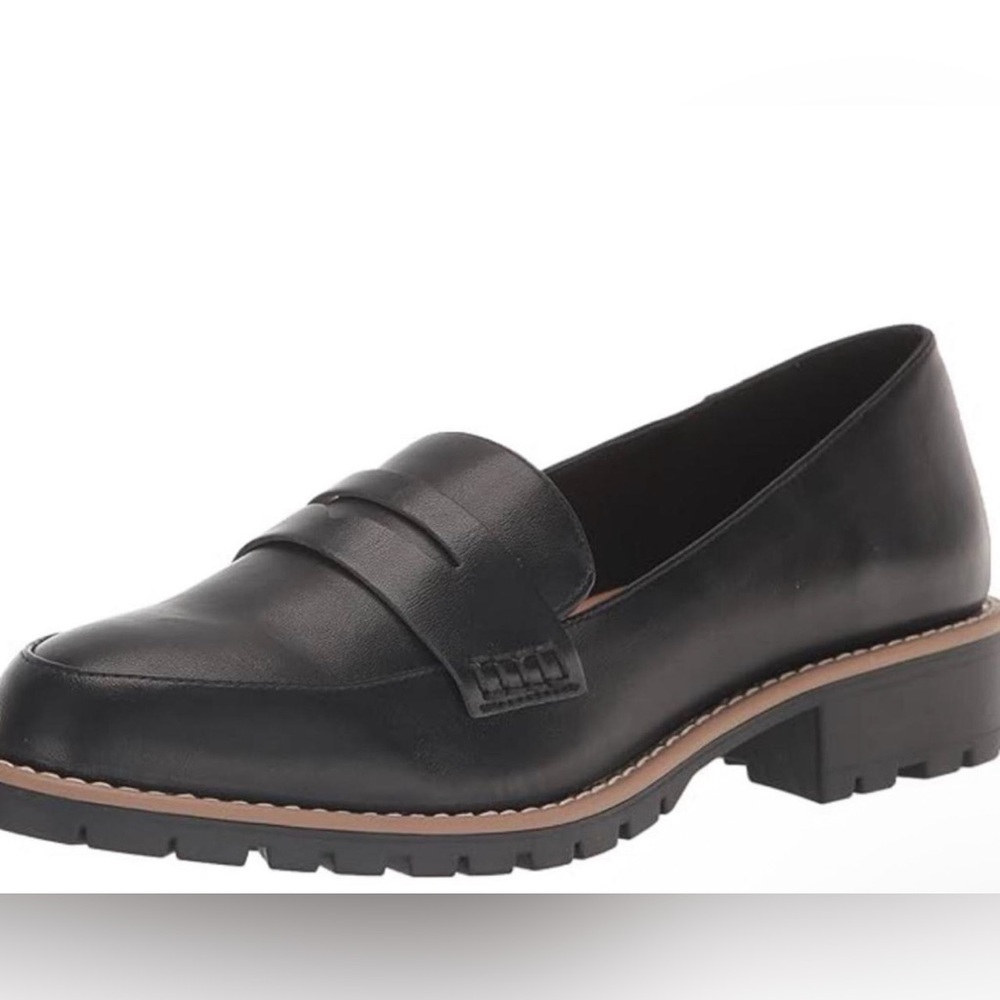 Dolce Vita Black Leather Loafers